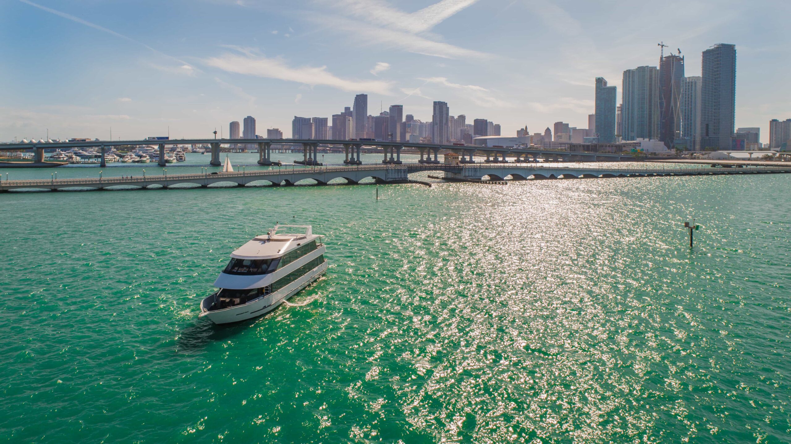 Party Boat Rental Miami 100' Midnight Sun